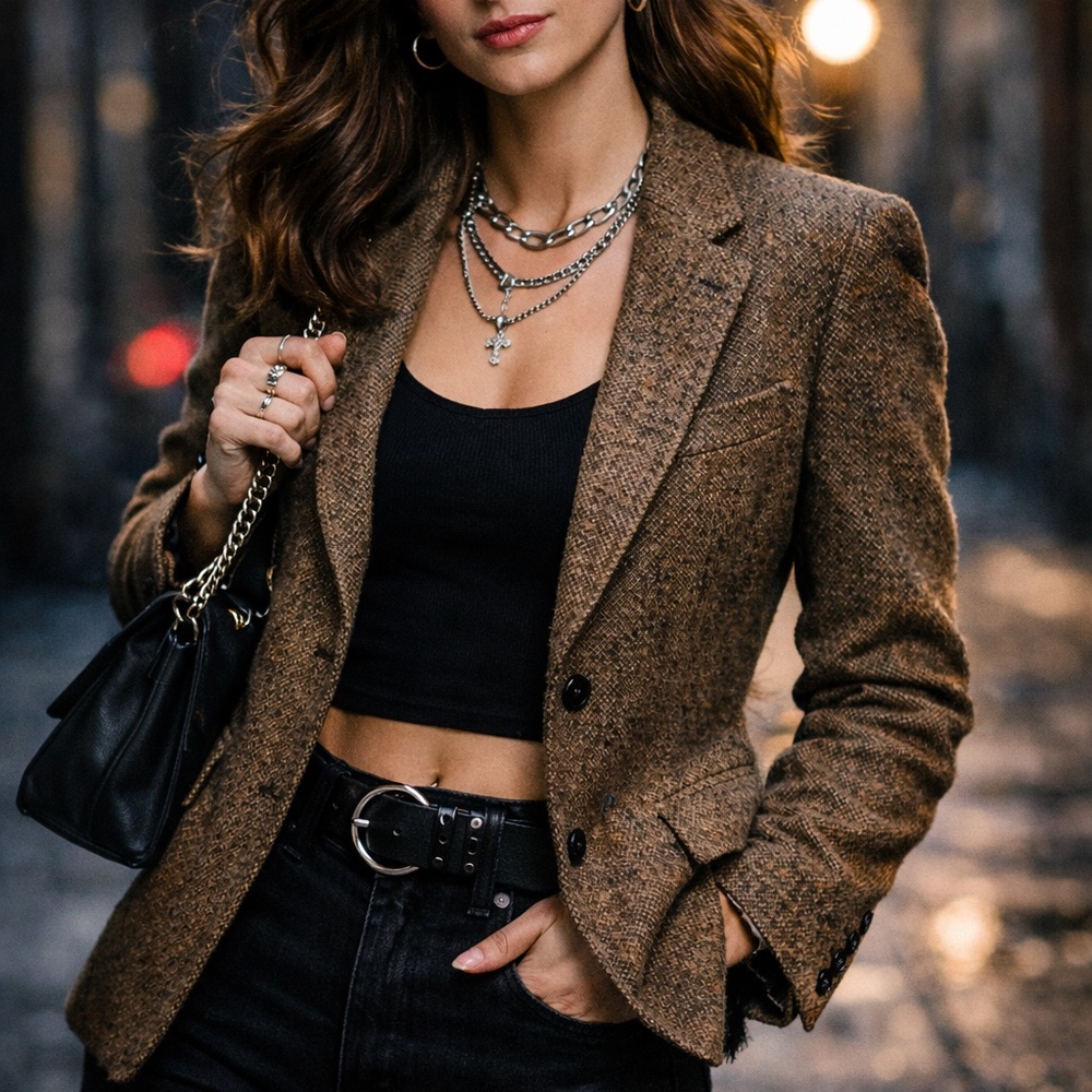 Bill Kaiserman Made in Italy Wool Blazer